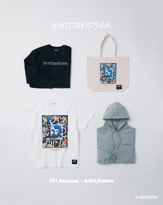 WIND AND SEA x Keeenue collaboration