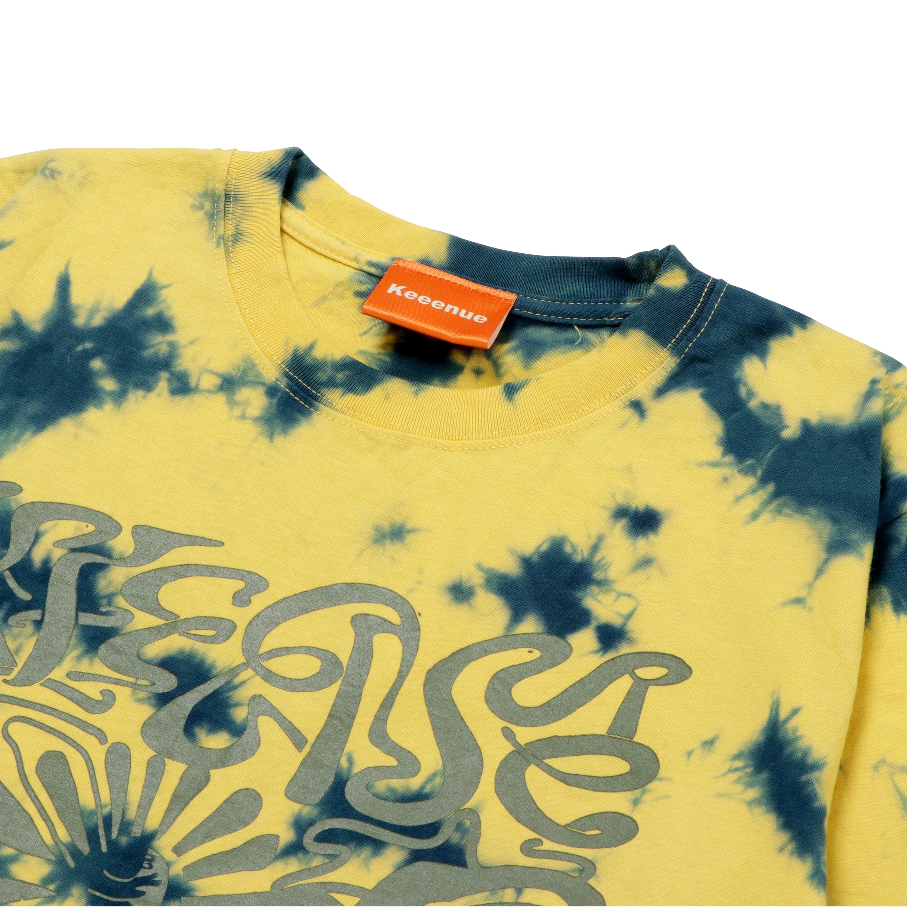 TIEDYE Tee -Yellow