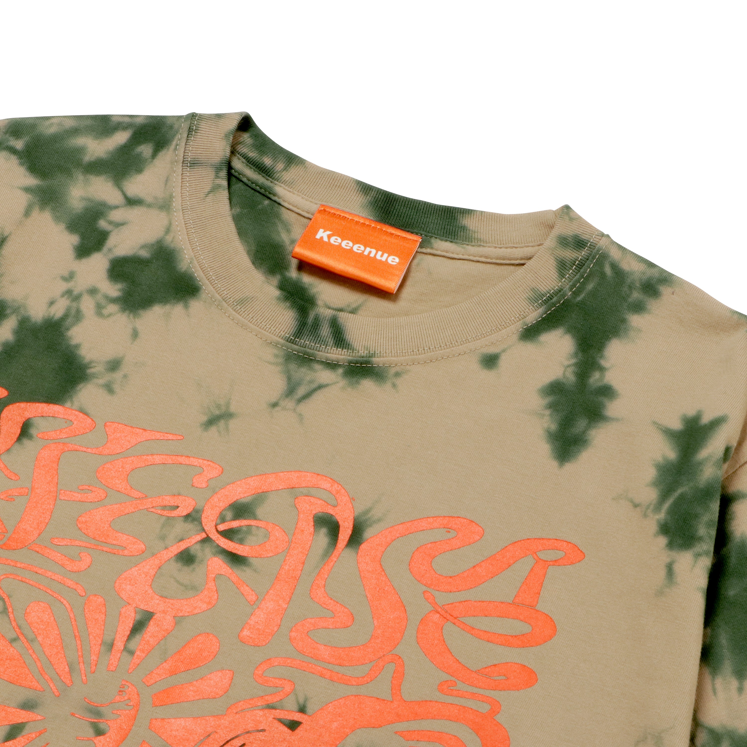 TIEDYE Tee -Khaki