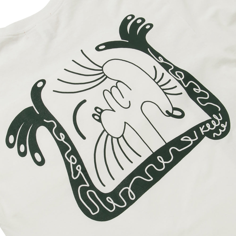 STORY IN STORY LONG SLEEVE TEE -White