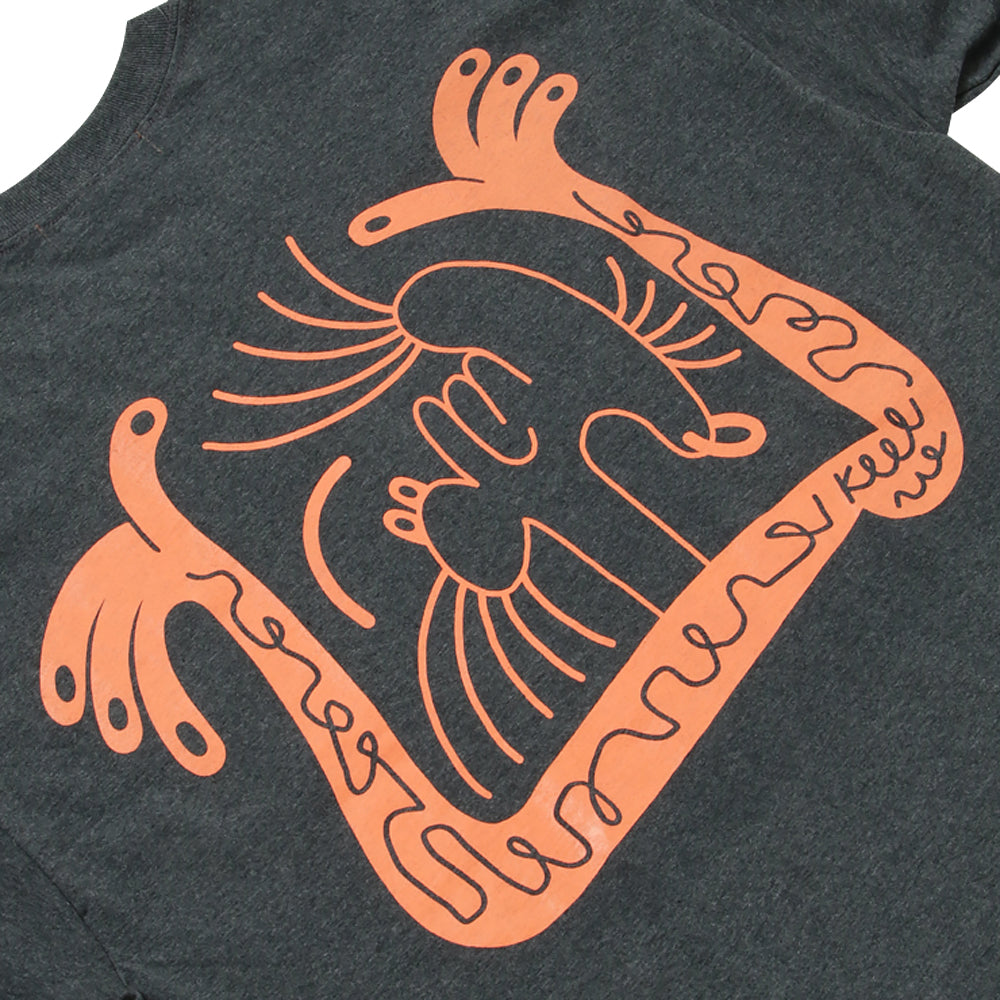 STORY IN STORY LONG SLEEVE TEE -Gray