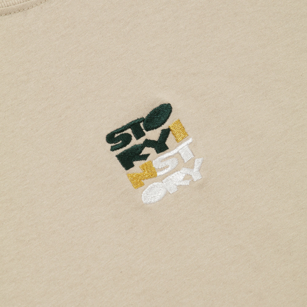 STORY IN STORY LONG SLEEVE TEE -Beige